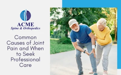 Common Causes of Joint Pain and When to Seek Professional Care